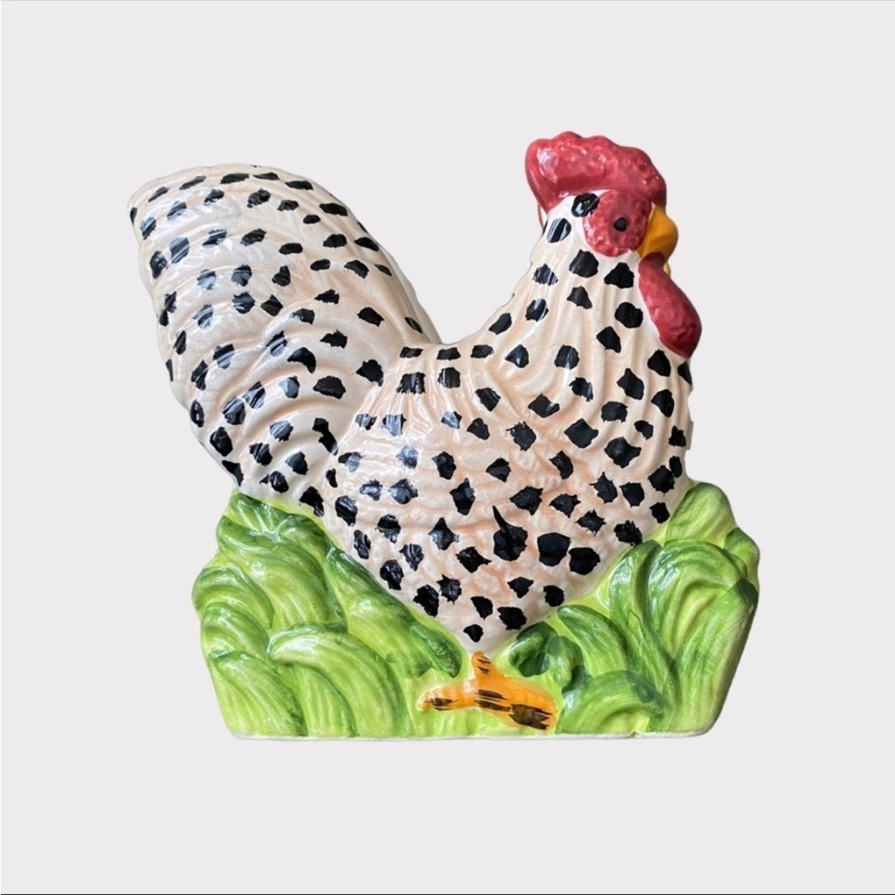 VINTAGE | Rooster Napkin Holder (SC)